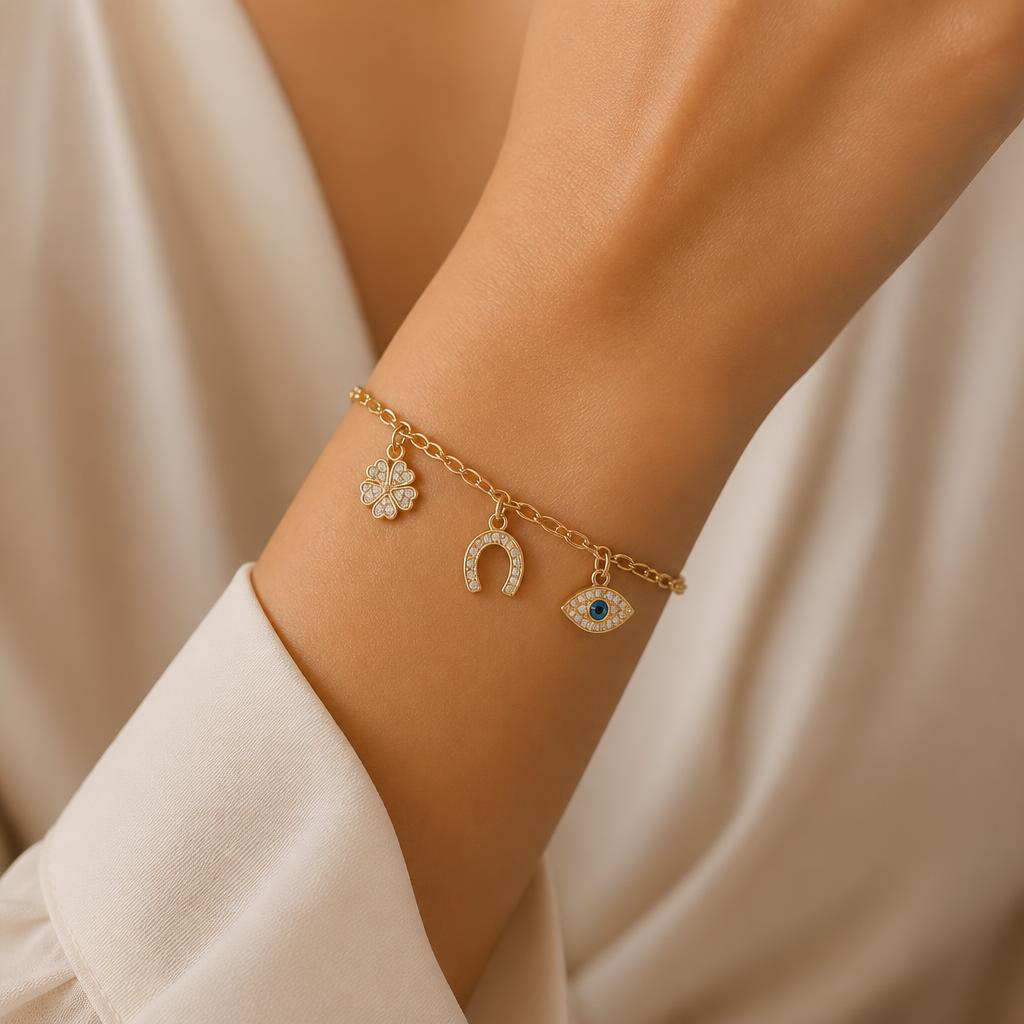 Lucky charm bracelets